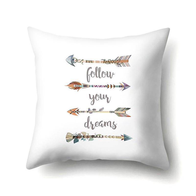 Dreamcatcher Boho Polyester Pillowcase Car Decoration Home Print Bedside Sofa Pillowcase