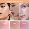 Tricolor Blush & Highlight Palette: Cream Rouge, Blush, Eyeshadow, Contouring for All Skin Tones