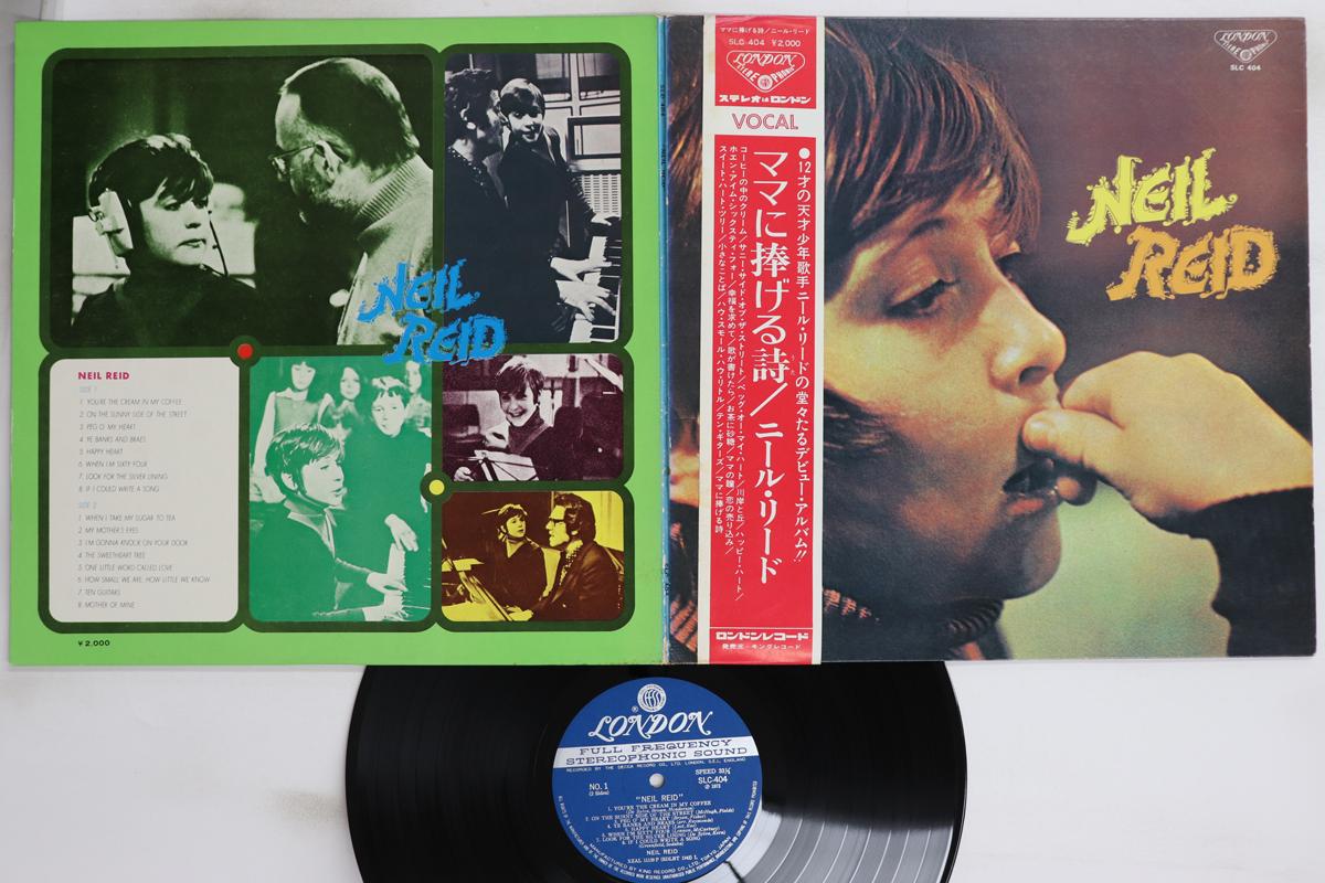 

LP Record NEIL REID - Neil Reid SLC404 LONDON 1972 Japan Obi Pop Used