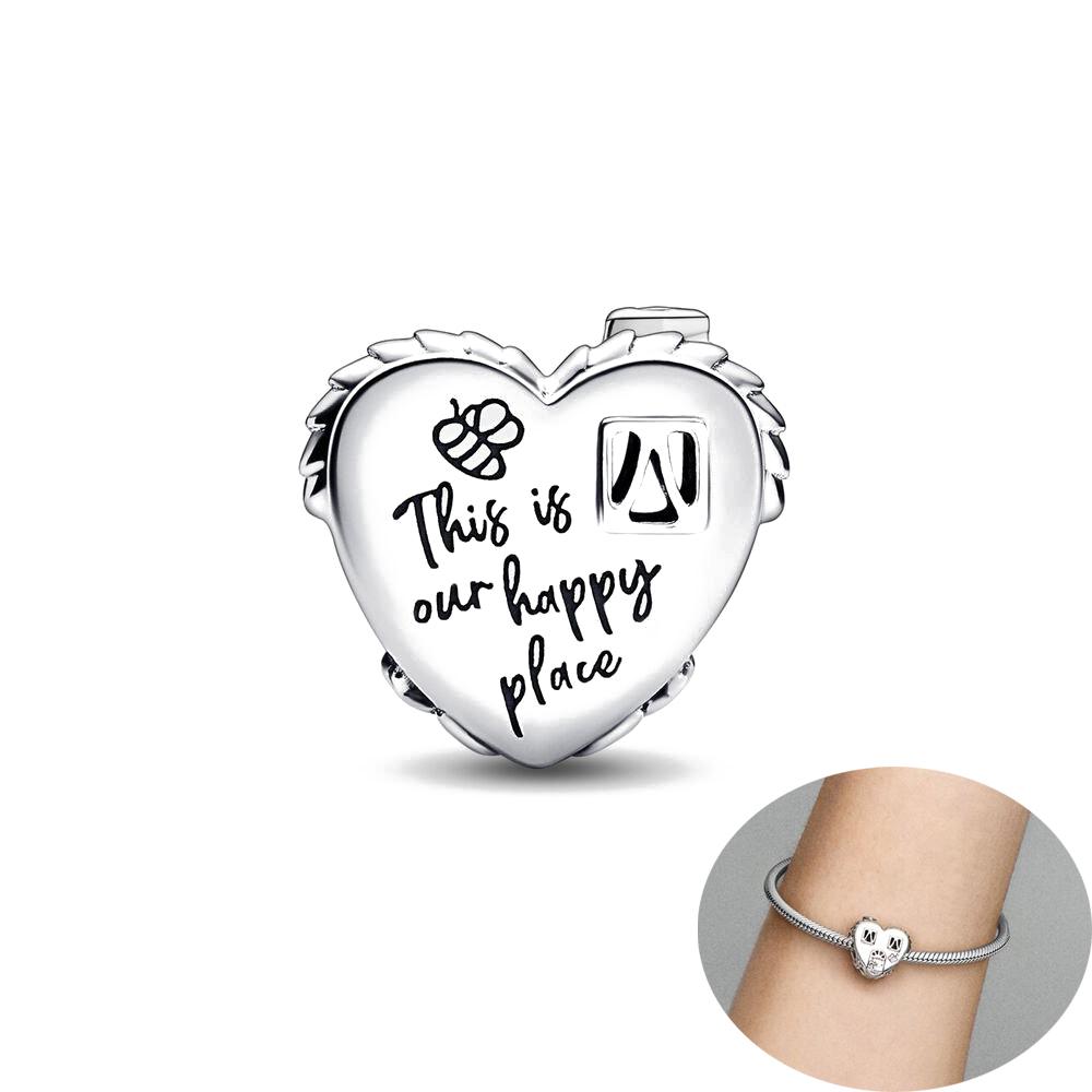 New Copper Charm Fit Original Bracelet Accessories Women Jewelry Warm Home Series Castle Baby Carriage Windmill