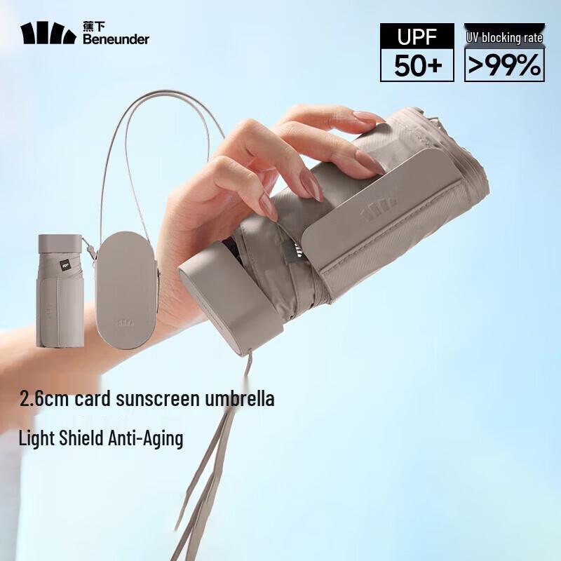 Beneunder Compact Six-Fold UV Protection Umbrella