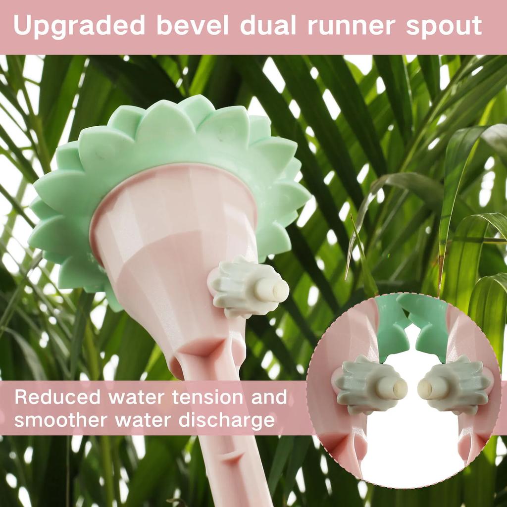 12Pcs Self-Watering Kits Automatic Plant Watering Devices Adjustable Control Drip Irrigation System for Home Garden Flower Plant