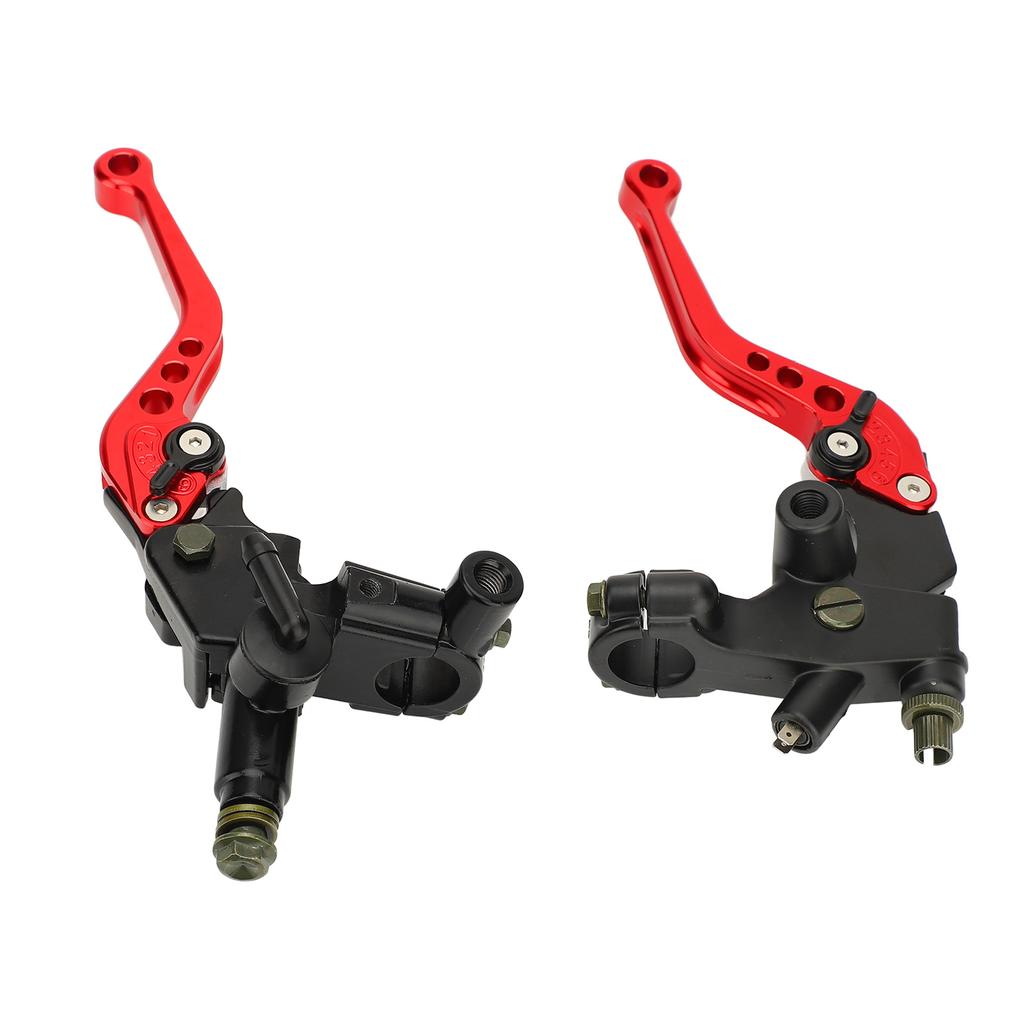 Hydraulic Brake Pump Clutch Kit 22mm Handlebar Modified Master Cylinder Reservoir Kit for Motorbike Modification