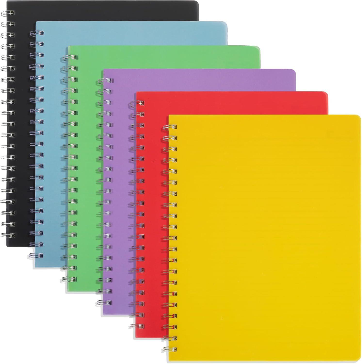 

Waterproof A4/A5 Frosted Color PP Coil Notebook - Student Notepad & Office Planner
