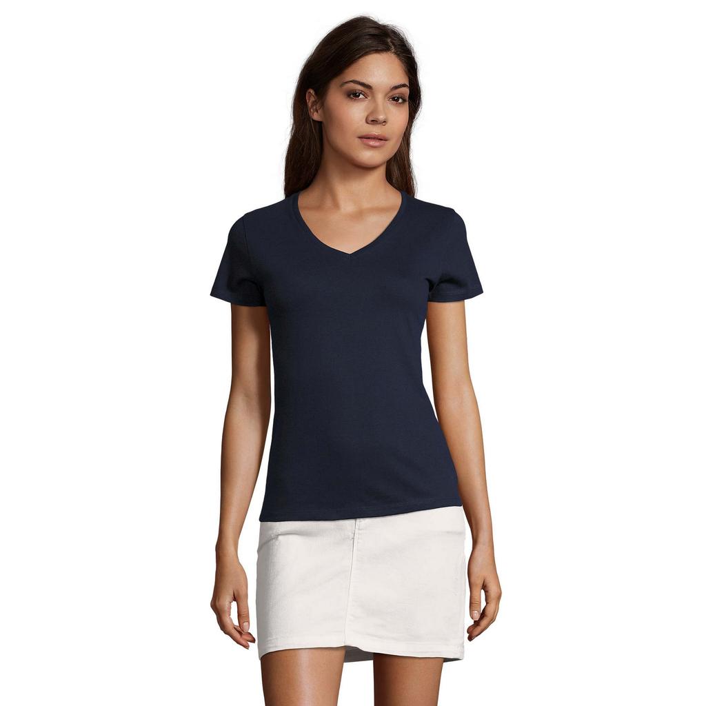 SOLS Damen/Damen Imperial T-Shirt mit V-Ausschnitt