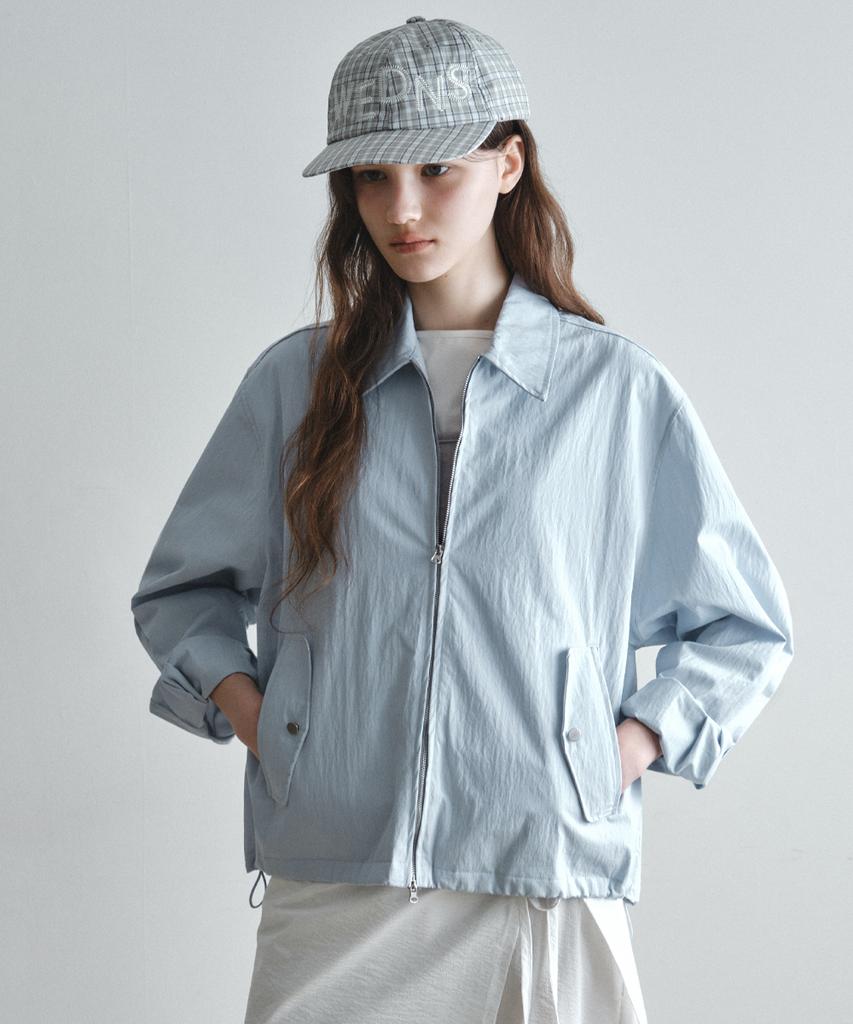 Wednesday Oasis For Woman Wednesday Stitch Ball Cap_Green Check(W26Acc03)