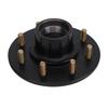 16PCS 8 On 6.5in Trailer Hub Kit 7000lbs Capacity Secure Connection Replacement Axle Hub Set for Trailer Axle