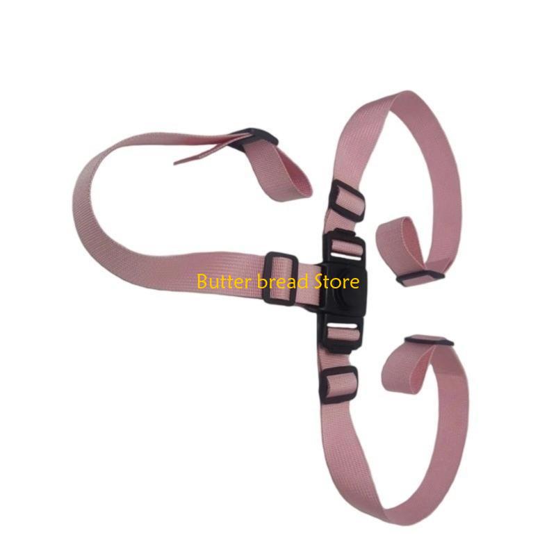 W89C Infant Safety Belt Strap with 3 Point Design for Secure Baby Chairs Highchairs
