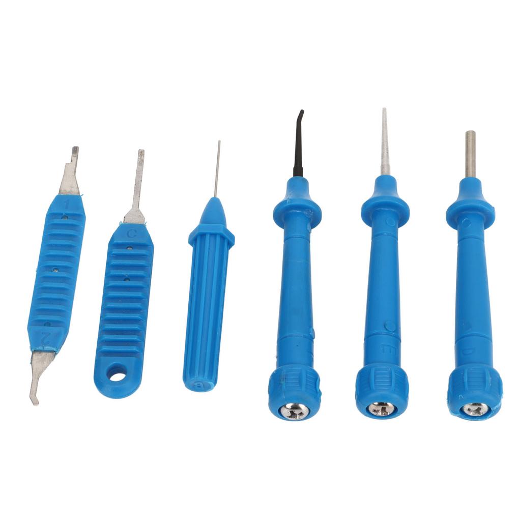 6Pcs Terminal Release Kit Universal Damage Free Operation Lightweight Terminal Removal Tool