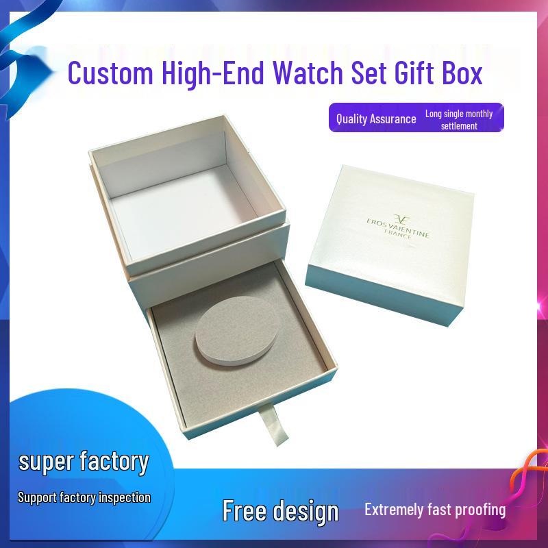 FSC Certified Custom Pull-Out Drawer Box for Lipstick, Jewelry, or Gifts