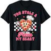 Pizza Lover Valentine’s Day You Stole A Pizza That My Heart Cotton Men T Shirt
