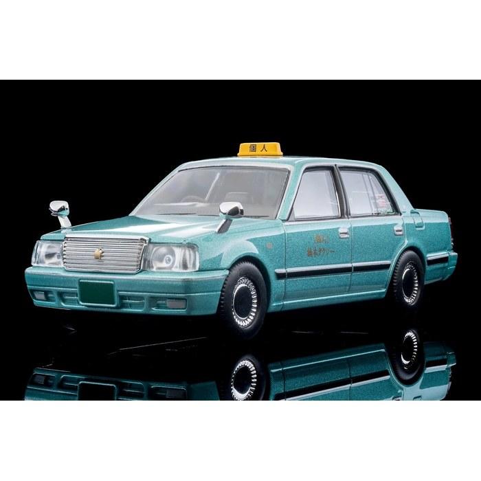TOMYTEC Geocore64 Car Snap 04c Taxi Stand with Toyota Crown Sedan Figure & Diecast Car Set 339564 Multicolor 1/64