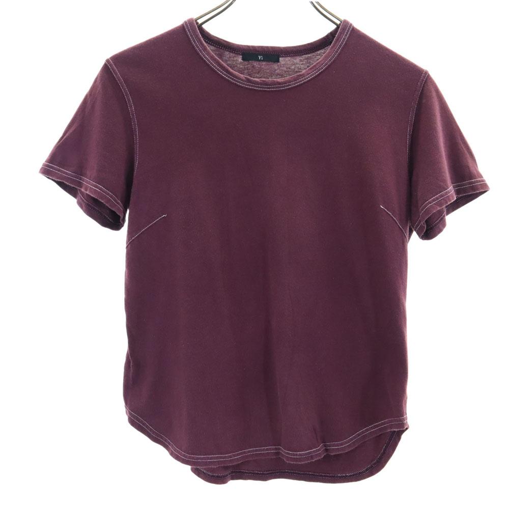 

Y s 80-е 90-е сделано в Японии Футболка с коротким рукавом Фиолетовый Женская Б/У