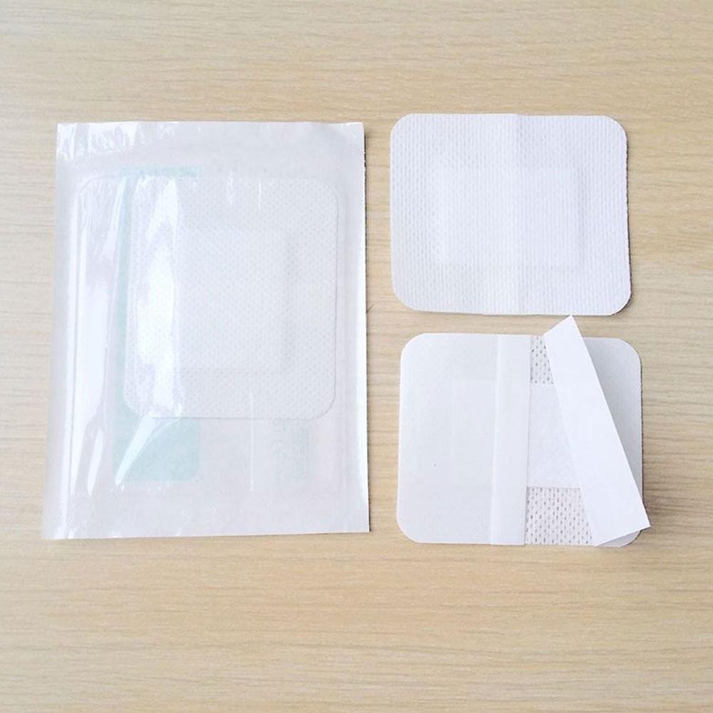 6x7cm 6x10cm Groß Atmungsaktiv Selbstklebend Vliesstoffe Wundverband Pflaster Verband Wunde Erste Hilfe Wundhämostase Verband Stick