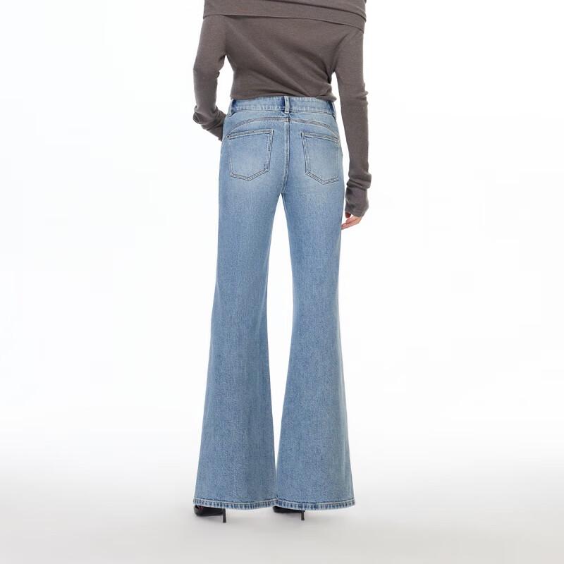 Veromoda Women's 2026 Spring Retro Flared Jeans