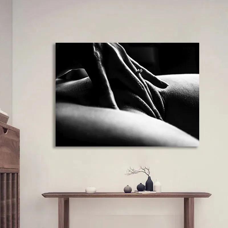 20x30cm Metal Poster Erotica Nude Sex BDSM Shibari Art