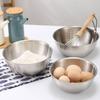 Convenient Storage Bowl Metal Nesting Bowl StainIess Steel Cooking Basins Multifunctional Bowl for Dessert Eggs Beating