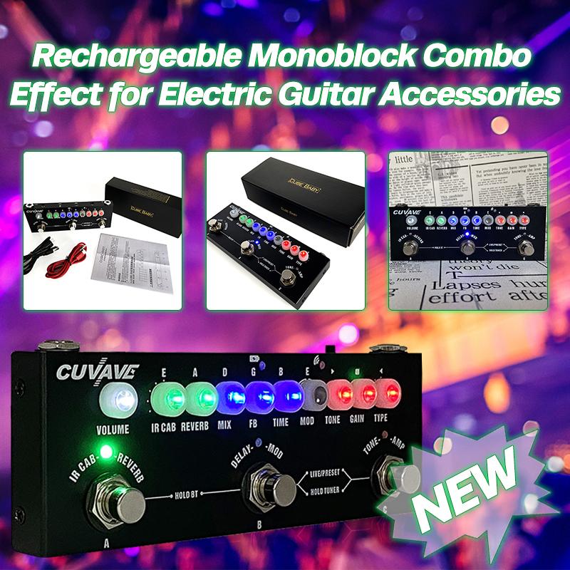 Efektor gitarowy Akumulatorowy monoblokowy efekt Combo do akcesoriów do gitar elektrycznych