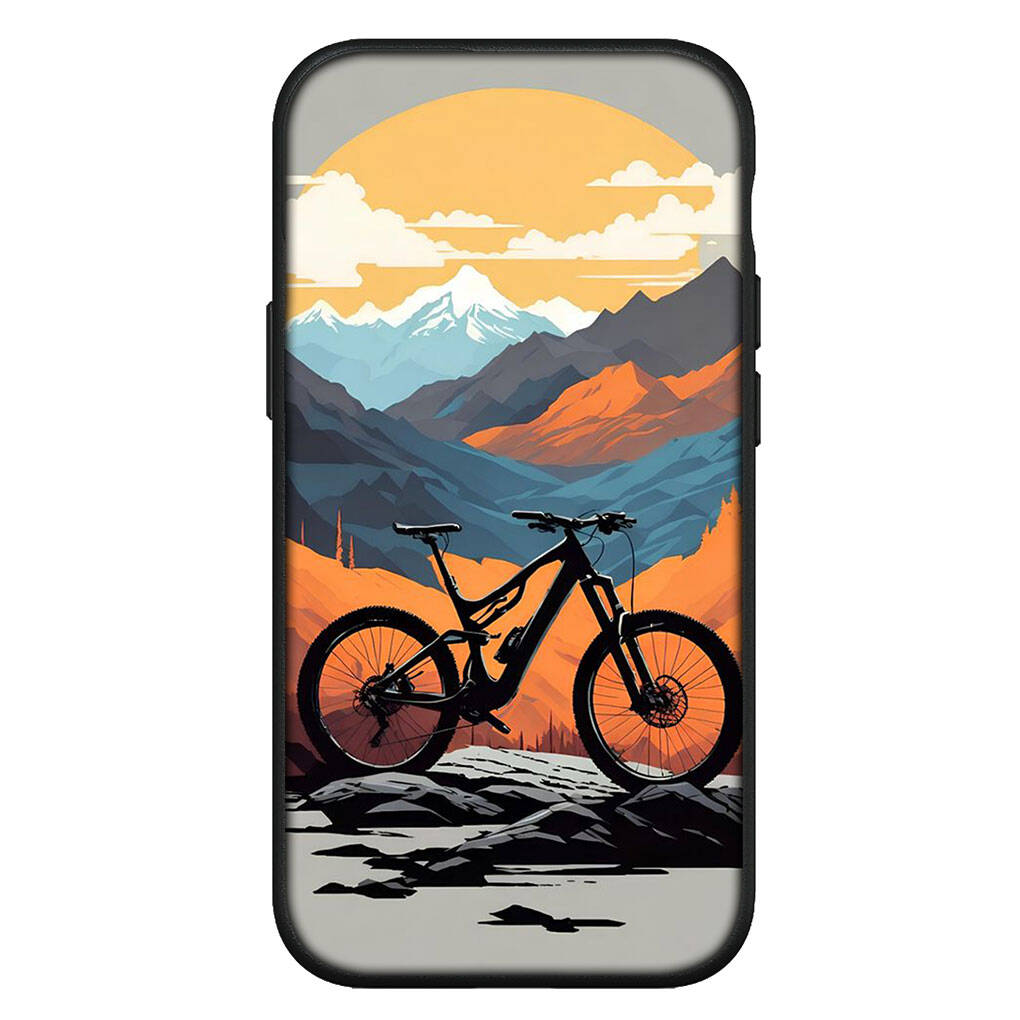 For Motorola Moto Edge 70 60 50 G54 G86 Samsung Galaxy S25 iPhone 17 16 15 Redmi Note 14 13 Pro Max Phone Case Poster Mountain Bike Cycling Art Cover