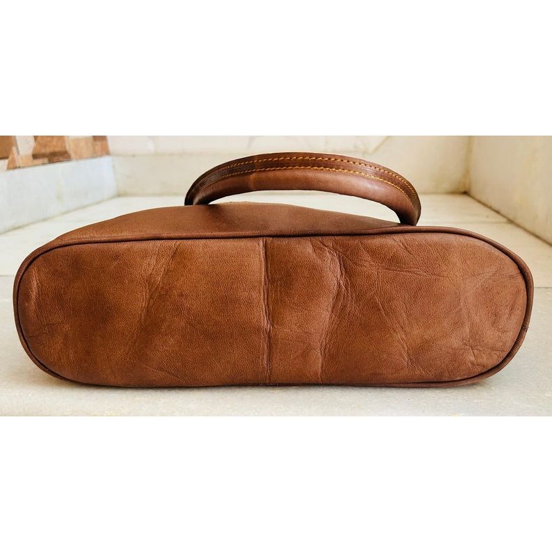 Женская кожаная сумка премиум-класса//сумка через плечо 12 x 16 x 4.5 in коричневый — фото 8