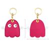 Bamen Bug Club Cartoon Access Control Card Leather Case Keychain Creative Cute Girl Key Pendant Bag Hanging Personalized Gifts