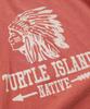 FRIZMWORKS Turtle Island Tee _ Rusty Red