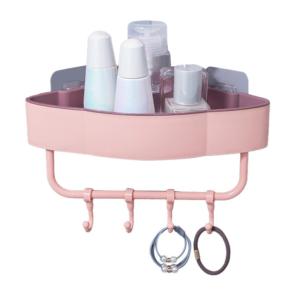 Multifunction Corner Storage Shelf Plastic Triangle Storage Shelf Shower Corner Shelf  Space Saving