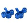 1 Pair Front Steering Knuckle Aluminum Alloy RC Car Upgrade Parts for KRATON 8S Outcast 8S 1/5 RC Car
