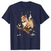 Funny Squirrel T Shirts Cotton Streetwear Short Sleeve Birthday Gifts Mens Clothing Fashion Casual Loose Oversized T Shirt