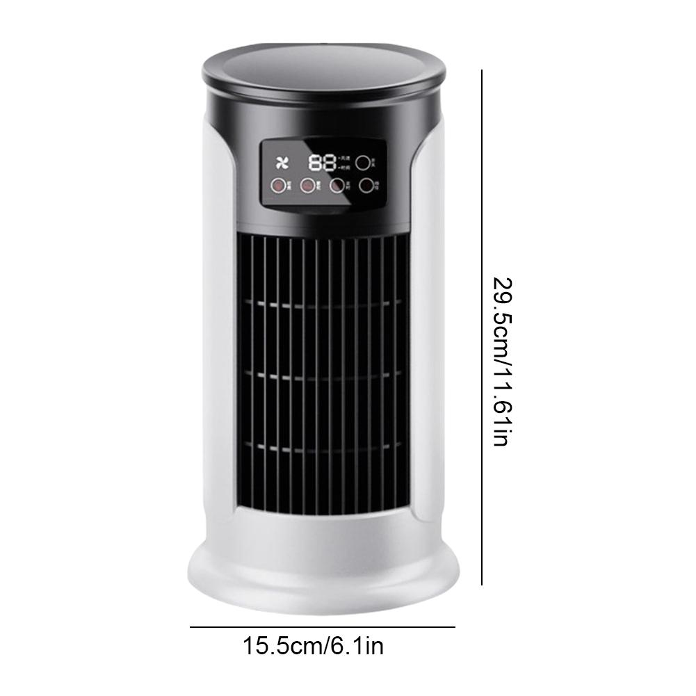 Portable Tower Fan with 6 Speeds Cool Mist & 6H Timer Air Cooler Desk Fan Cooling Fan for Bedroom Living Room Office