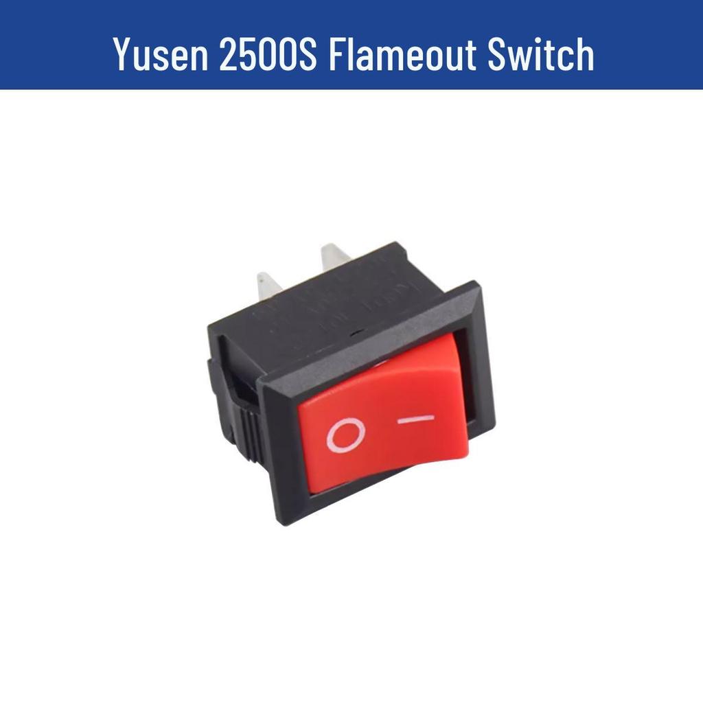 Yusen 2500S Chainsaw Parts: Cylinder, Brake, Pull Cord, Clutch, Air Filter, Carburetor.