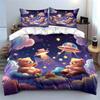 Teddy Bear Dreamland Gift Set Exquisite Three-Piece Bedding Set Gift For Kids And Adults