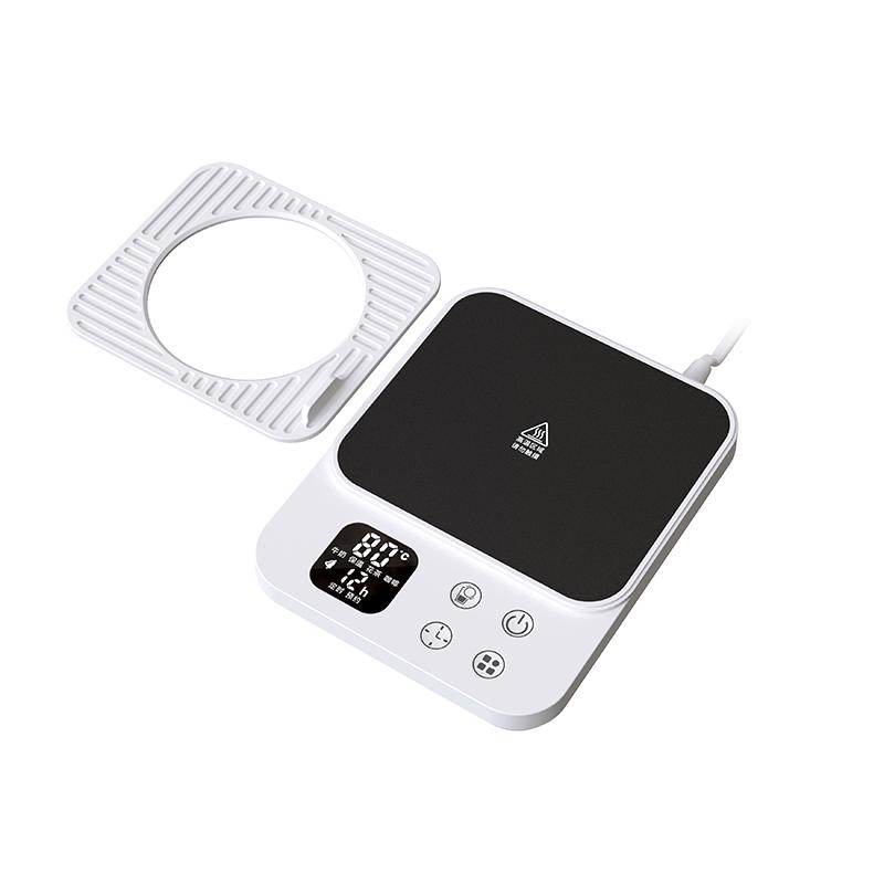 Fast Heating 38W Cup Warmer Pad, 220V High Temperature Coffee Mug Warmer Mat, A315 Hot Plate for Office Home Use, Auto-Off