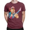 Alf Playing Guitar Oil On Velvet By Jorge Torrones Funny 100 Cotton Tshirt Alf Tees Tops For Unisex
