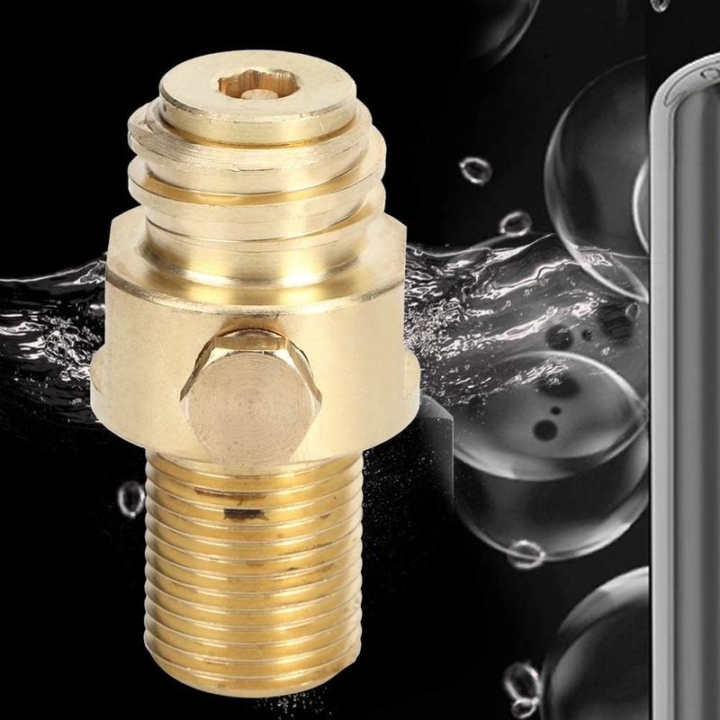 *Adattatore Convertitore Ricarica CO2 Valvola Cilindro Soda A91P M18X1.5, Adattatore Ricarica Cilindro Bottiglie Soda per Serbatoi Sodastream