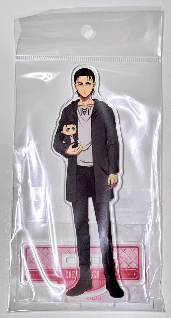 

[USED] Attack on Titan Eren Animebako Cuddle Series Acrylic Stand
