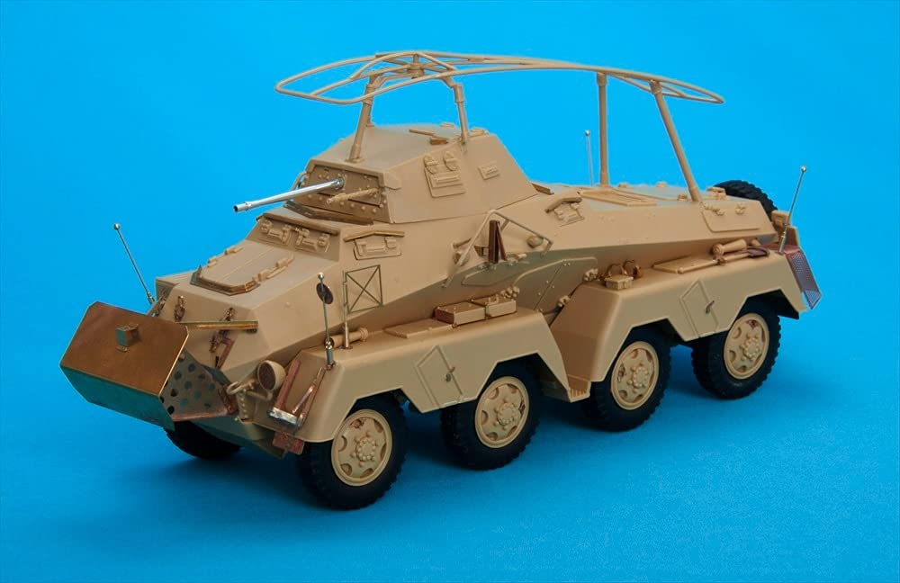 Passion Models Heavy Armored Vehicle Etching Parts Set for Plastic Models 1/35 Sd.kfz.231/232 8-Wheeled P35-157