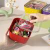 Dust-proof Hair Accessory Storage Box Plastic Laundry Pods Container  Hair Clip Storage