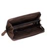 Johnature Retro Women Cowhide Wallet Card Holder Leisure Handmade Genuine Leather Long Clutch Wallets Phone Purse