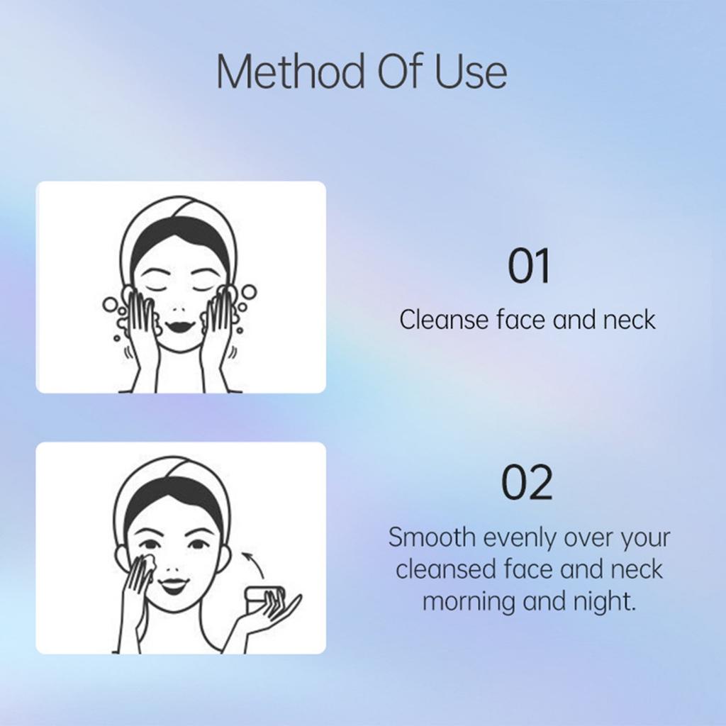 Retinol & Collagen and Hyaluronic Acid Blend Cream for Deck Pleťové krémy pro péči o pleť pro ženy, hydratační bělící krém