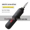 Rechargeable Multifunctional Mini Electric Screwdriver Set for Household Use