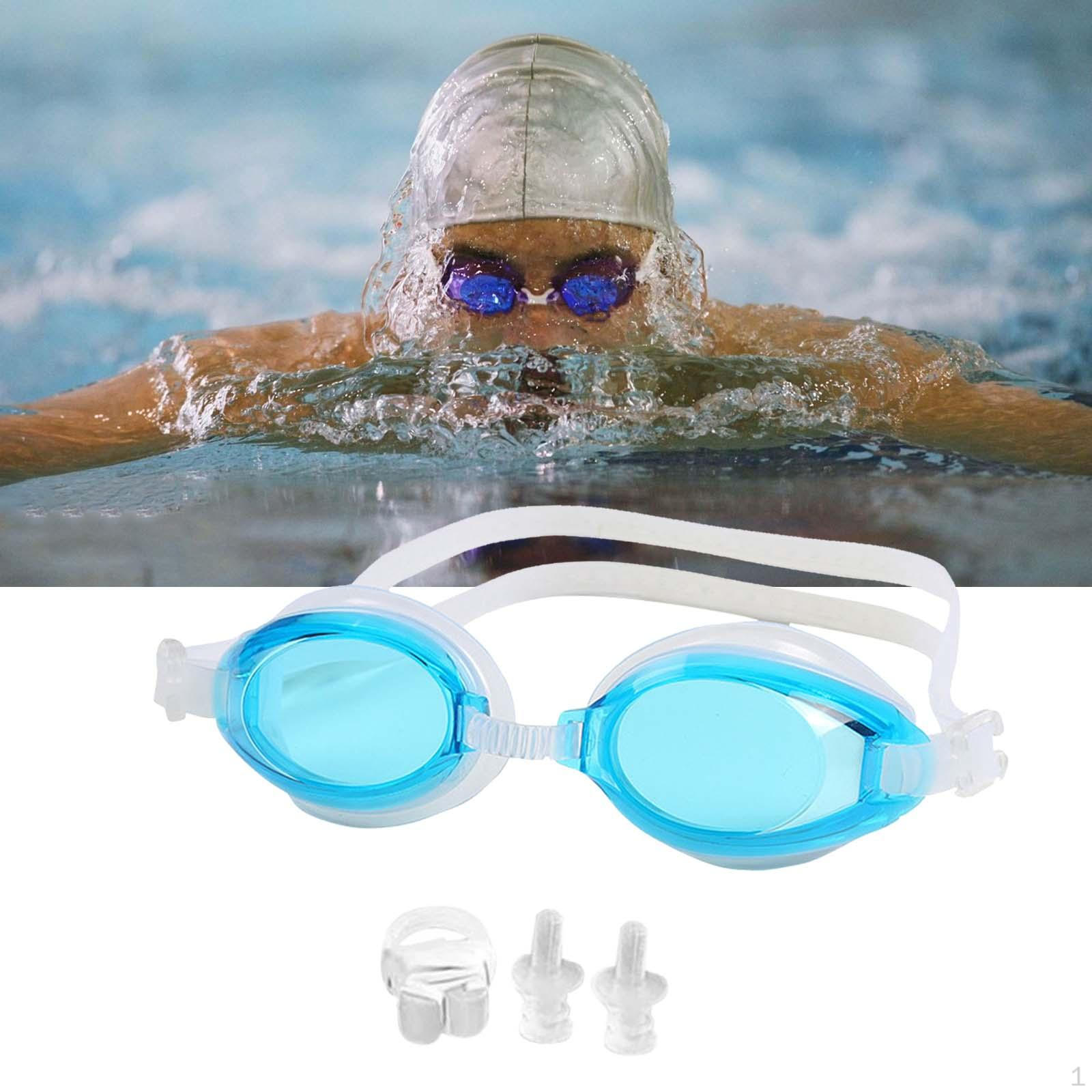 

High-Performance Swim Goggles - Advanced Waterproof Eyewear for Crystal Clear світло-синій колір