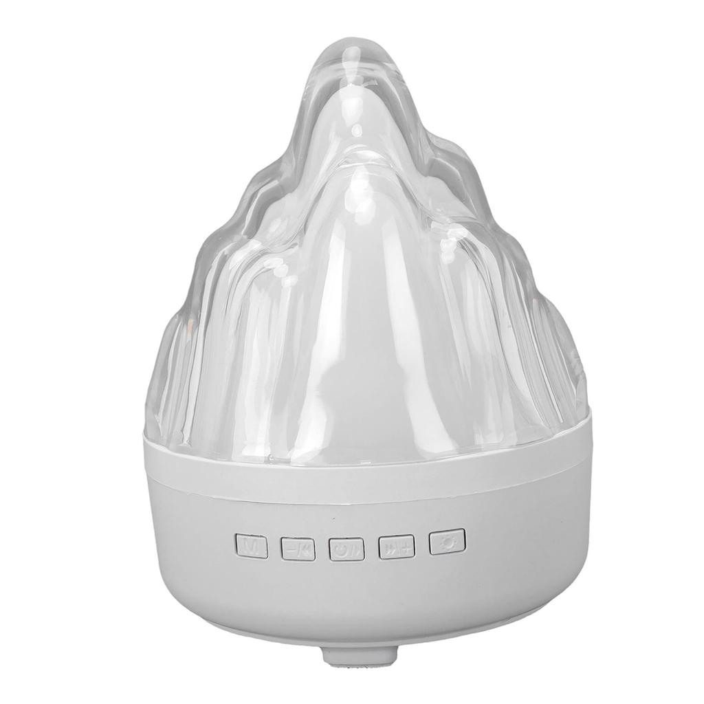 Mountain Shape Speaker Night Light, USB Powered Brightness Small Bedside Wireless Speaker with Excellent Bass for Bedroom Living