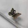 Elegant Bronze 10Pcs Butterfly Drawer Pulls - Decorative Cabinet Handles with Intricate Design - Multi-Component Bundle