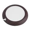 USB Cup Warmer Heat Beverage Mug Mat Office Tea Coffee Heater Pad Dark Wood Grain