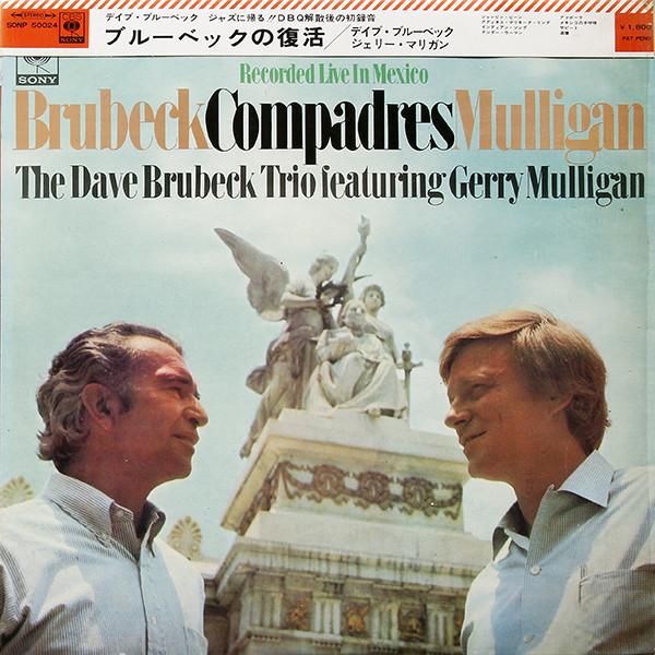 

LP Record DAVE BRUBECK, GERRY MULLIGAN - Compadres SONP50024 CBS SONY 1968 Japan Jazz Used