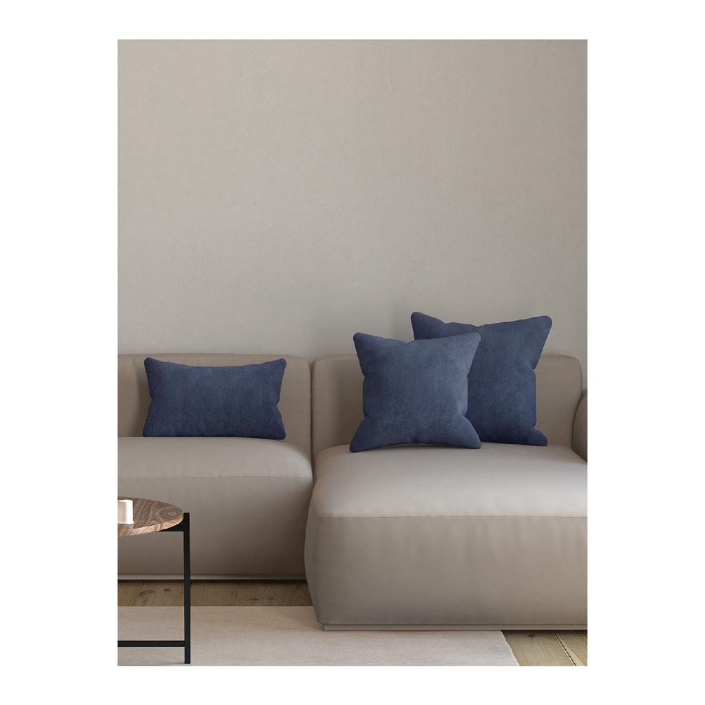 Velvet Textured Brick Color Throw Pillow Pillow Case Suitable For Freedom Series Punch