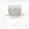Gold Fishing Line Pearl Chain for DIY Butterfly Ribbon & Bride Veil Decoration, 3-4mm