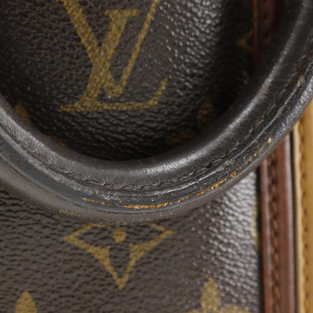 Louis Vuitton Porto Document Vertical Handbag M95529 Monogram Bekia Brown Monogram Canvas Mens Used