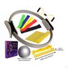 12 Pieces of Pilates Ring And Ball Kit with Exercise Bands